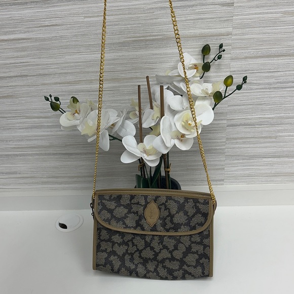 Yves Saint Laurent Black and Tan Clutch - Picture 1 of 13